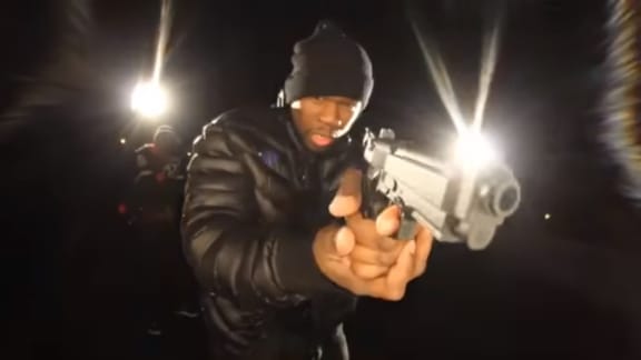50 Cent's video for 'Shooting Guns'