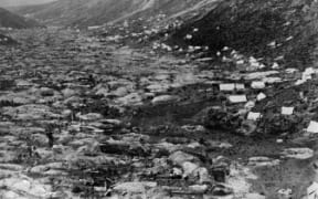 Gabriel's Gully during Otago's gold rush