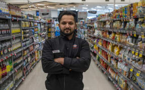 New World Victoria Park Grocery manager Gagandeep Singh.