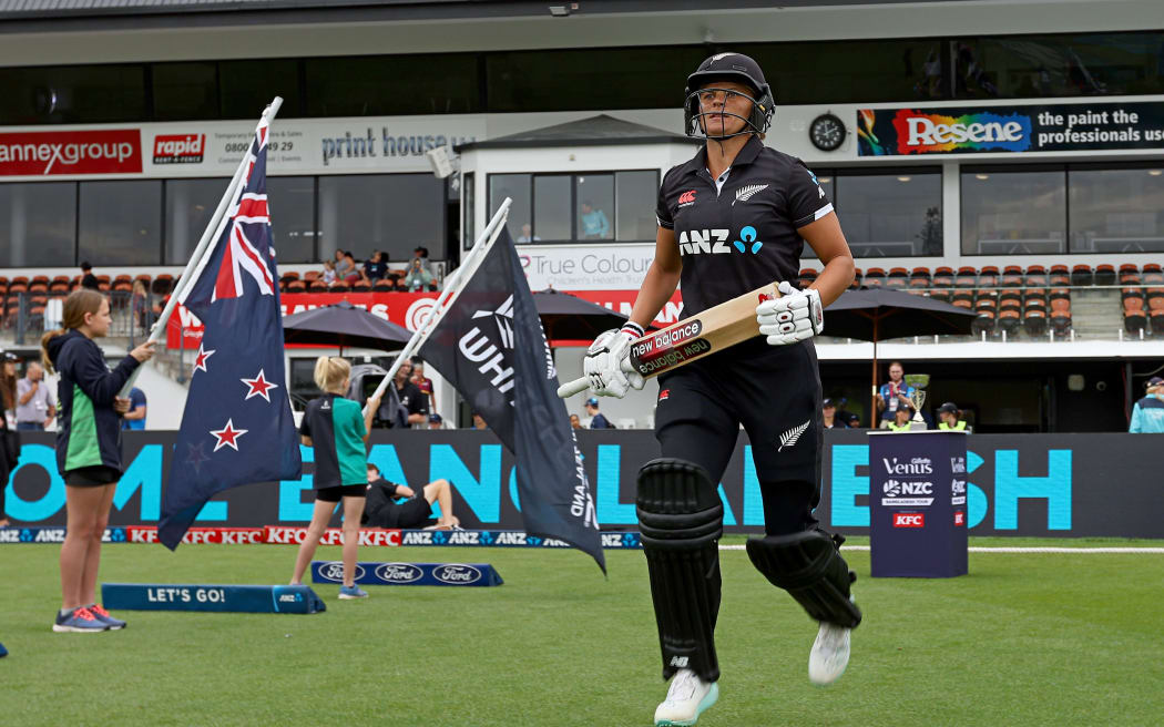 White Ferns most experienced player Suzie Bates.