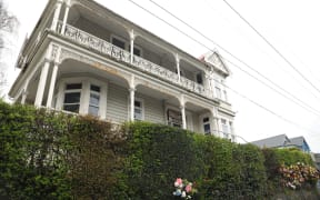 Flowers placed outside the flat in Dundas Street, Dunedin where 19-year-old Sophia Crestani died during a party on Saturday 5 October.