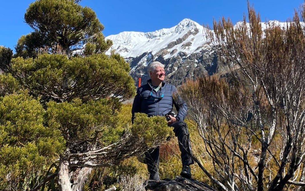 Canadian conservationist Harvey Locke at the Arthur's Pass.