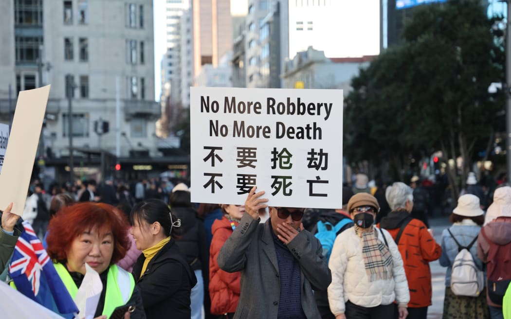 Chinese New Zealanders Lead Rally Against Crime In Auckland