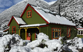 Snow at Arthur's Pass on August 19th