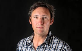 120514. Photo Diego Opatowski / RNZ. Radio NZ staff. Gareth Thomas, Chief Reporter Te Manu Korihi.