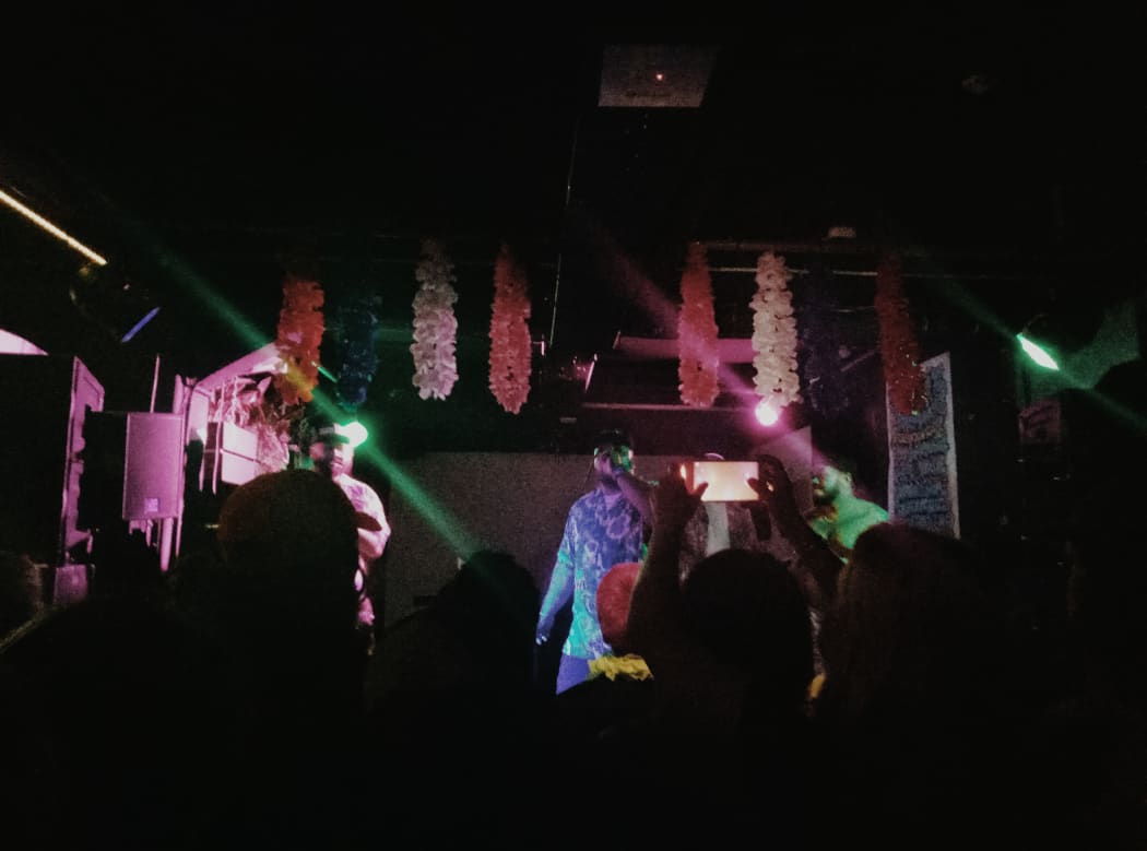 SWIDT performing at Neck of the Woods on Auckland’s Karangahape Road.