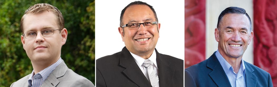 Jack McDonald, Adrian Rurawhe, Howie Tamati