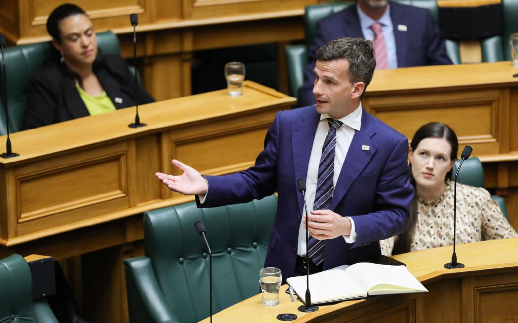 ACT leader David Seymour in the House
