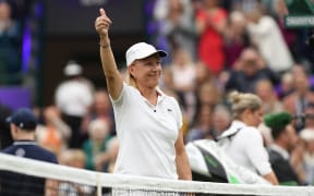 Tennis legend Martina Navratilova.