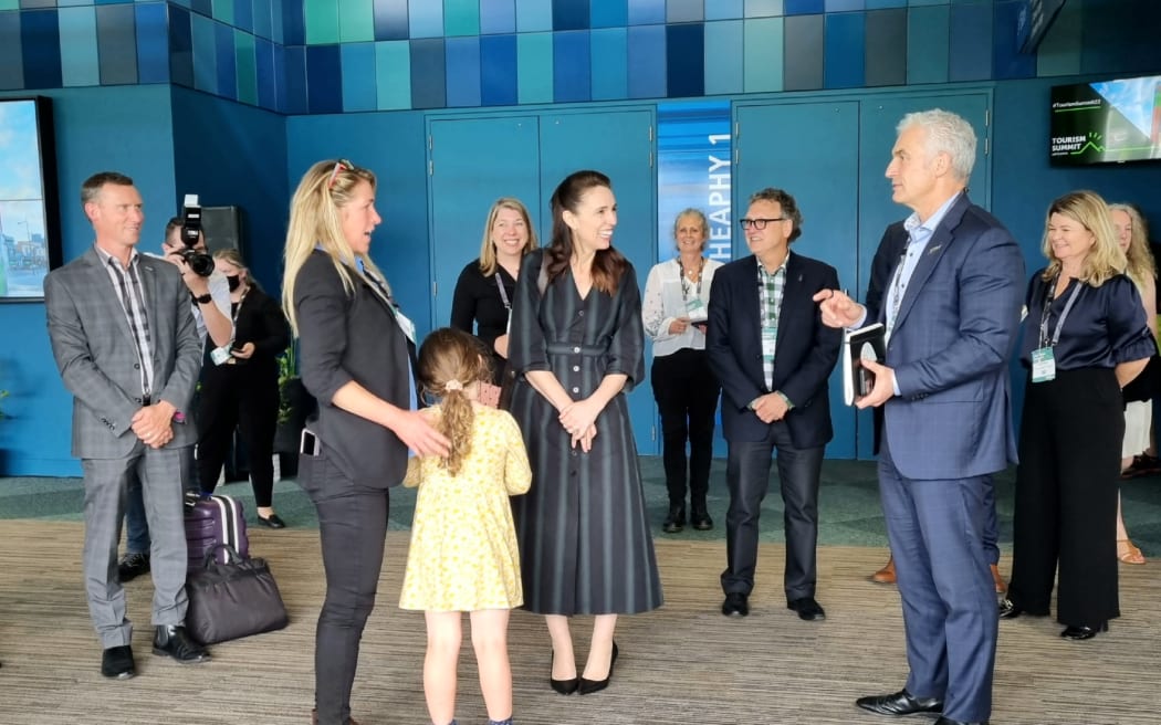 Prime Minister Jacinda Ardern and Tourism Minister Stuart Nash both spoke at Tourism Summit Aotearoa in Hamilton today.