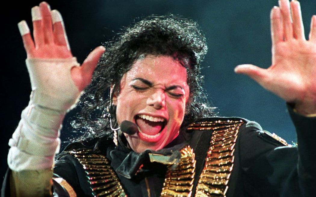 Michael Jackson performing during his Dangerous Tour, on 1 September, 1993.