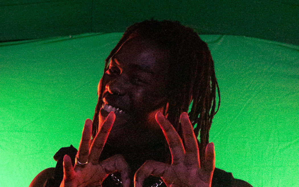 Rapper and producer Waguan