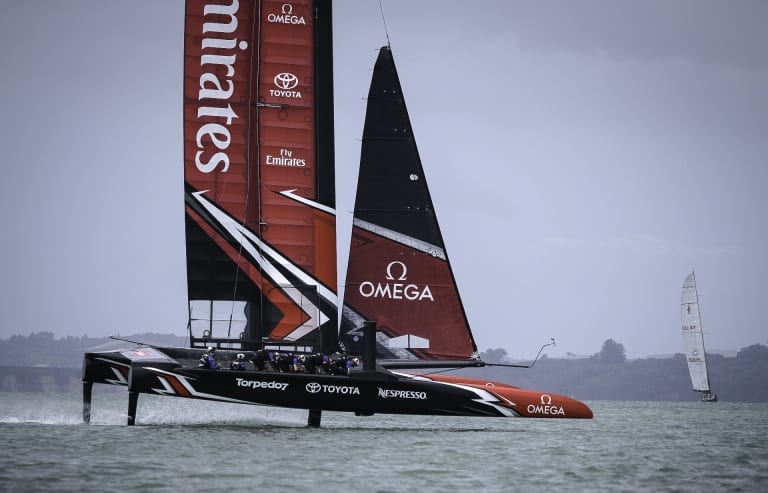 The AC50 class 'Aotearoa' is perhaps the most high-tech sailing boat ever built.