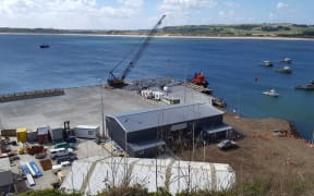 Chatham Island's new wharf
