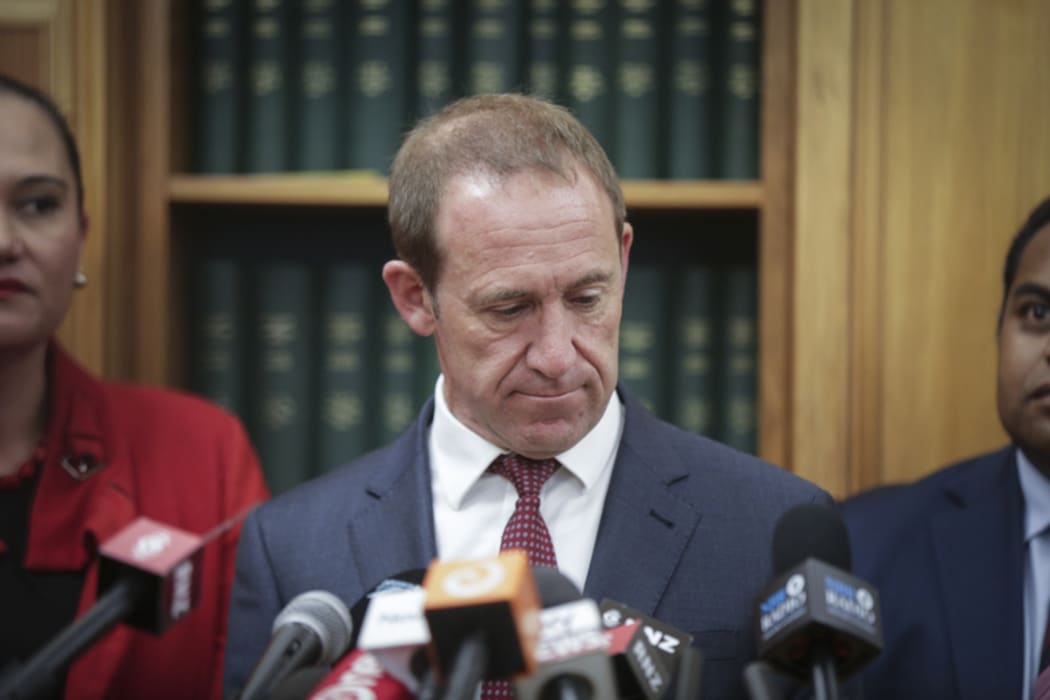 Andrew Little stands down as Labour Party Leader