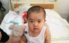 Catherine, baby with rare form of cancer and brain abnormality