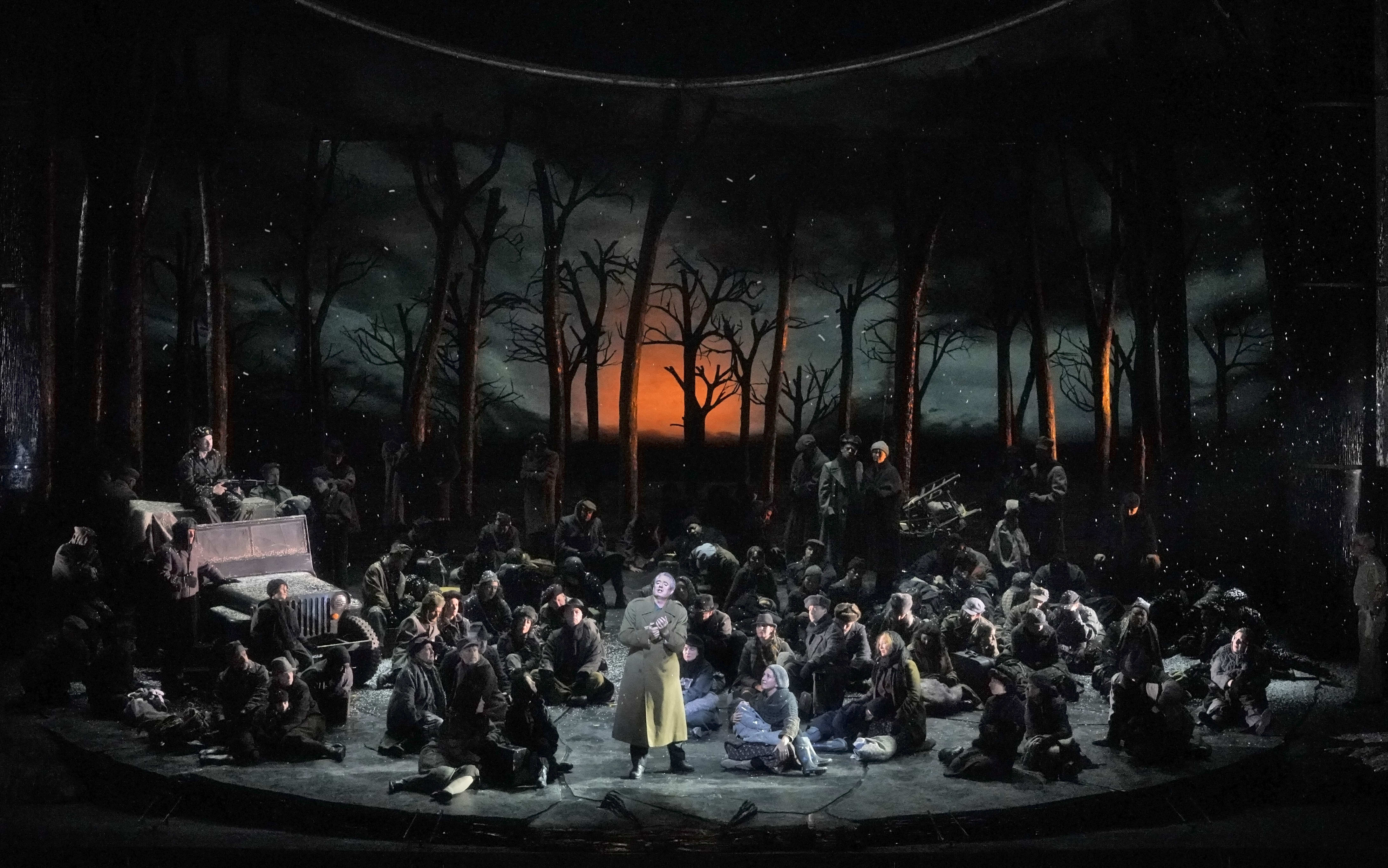 A scene from Macbeth at the Met