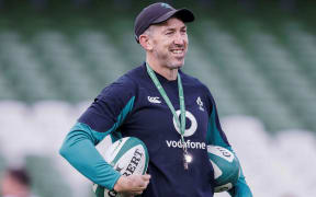 Ireland assistant coach Andrew Goodman.