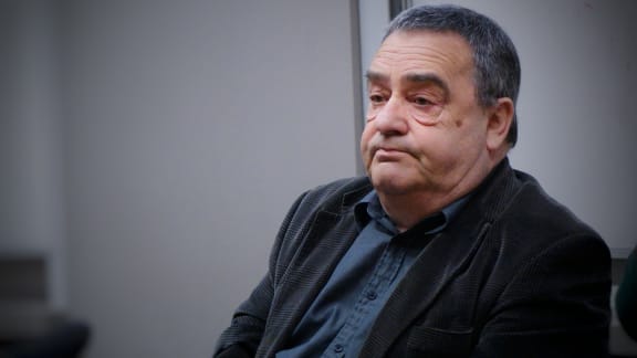 Mike Williams at the public discussion where he made comments about Te Reo in prisons.