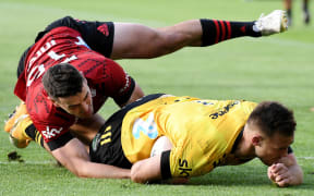 Wes Goosen scores for the Hurricanes