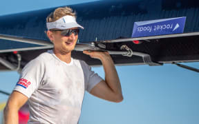 New Zealand rower Hamish Bond.