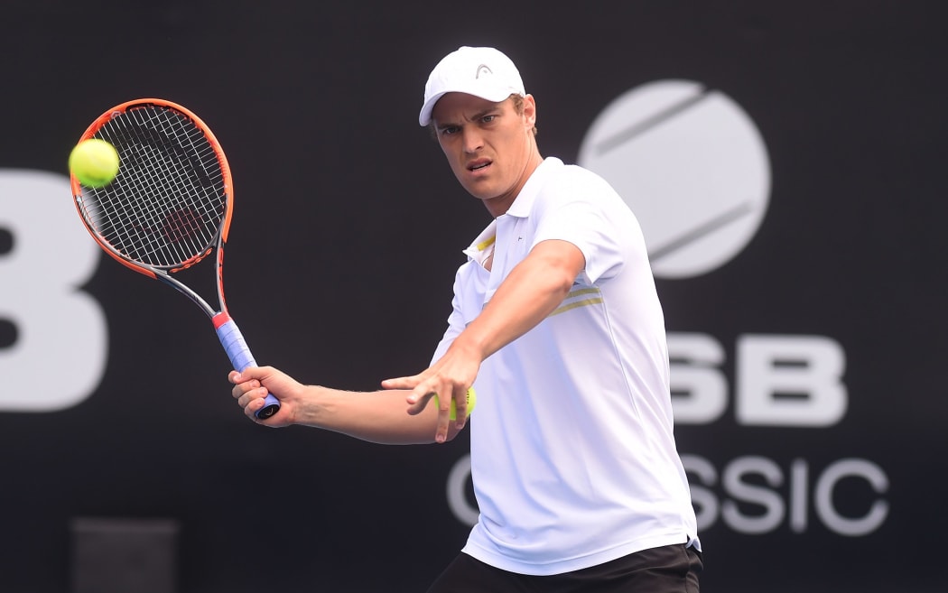 New Zealand tennis player Finn Tearney.