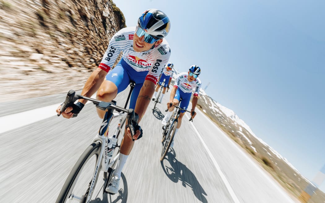 New Zealand cyclist Laurence Pithie,