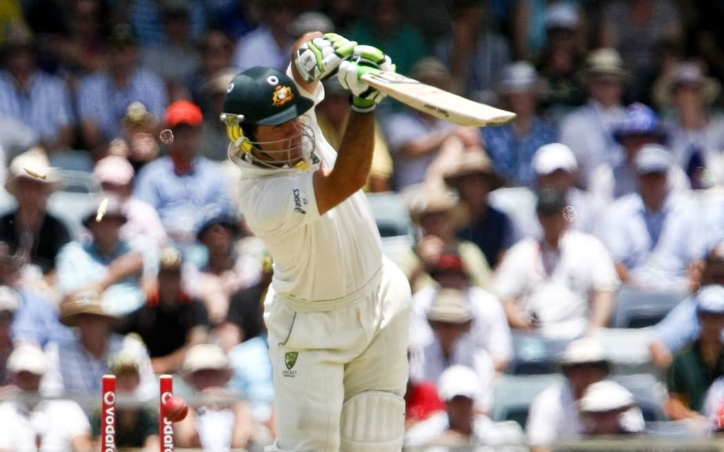 Ricky Ponting in action 2012