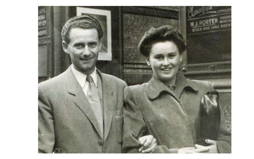 Lale Sokolov and Gita in Sydney after they survived  Auschwitz