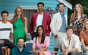 The cast of Neighbours.
