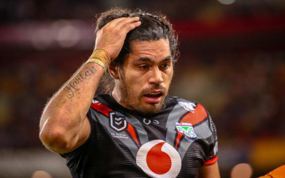 Warriors player Tohu Harris.