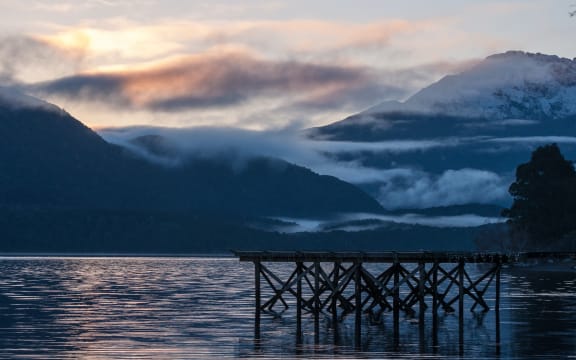 Lake Te Anau.