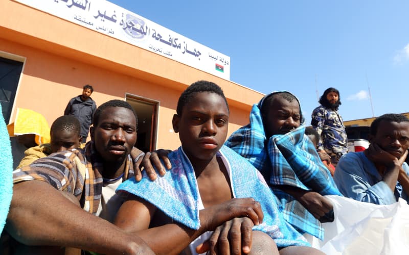 Nearly 100 migrants missing after boat sinks near Libya | RNZ