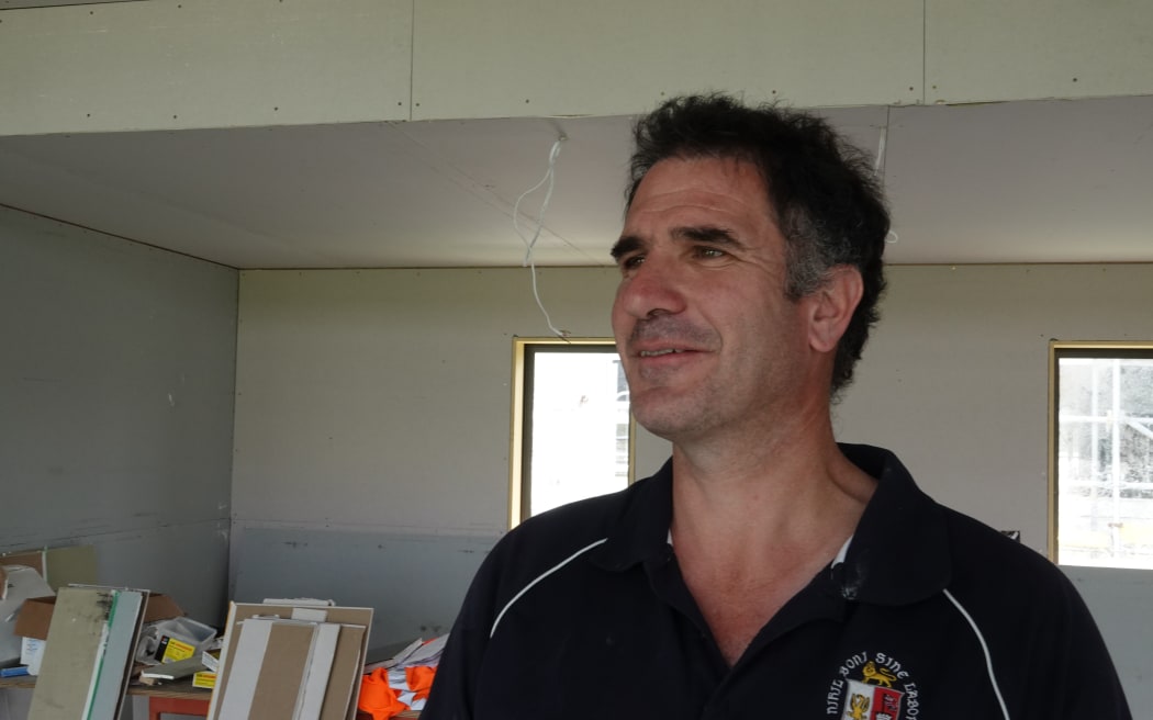 Richard Fogarty says students on the programme will next year construct a Kāinga Ora house.
