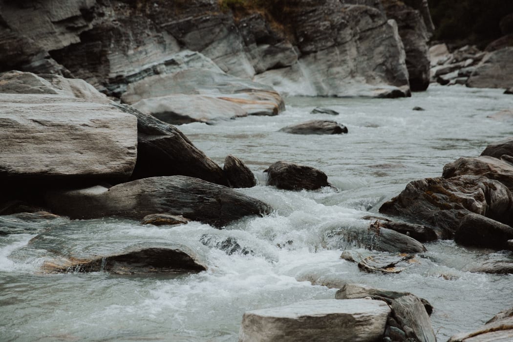 The Shotover River near Queenstown.