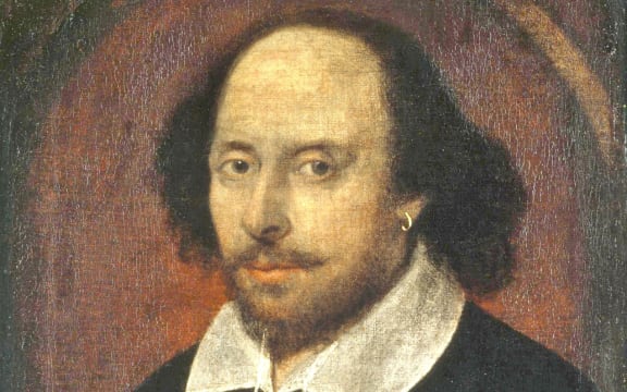 'Chandos portrait' after a previous owner, James Brydges, 1st Duke of Chandos. It was the first portrait to be acquired by the UK's National Portrait Gallery in 1856.