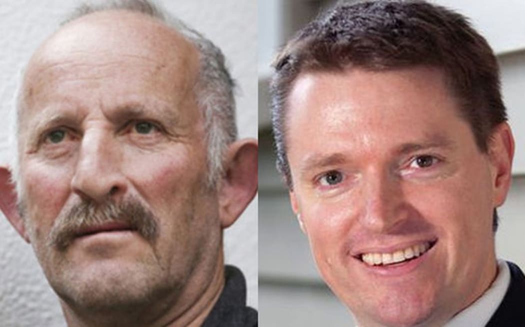 TOP leader Gareth Morgan (left) and former Conservative Party leader Colin Craig.
