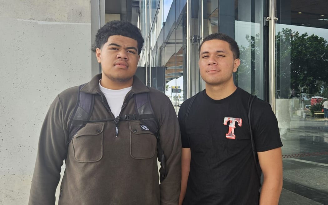 Hame, 16, and Saia, 18, say fare increases could impact low-income families.