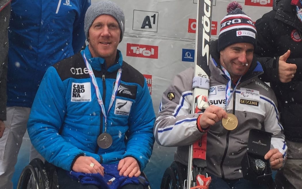 Corey Peters (L) and Christoph Kunz.