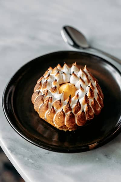 Plated food from Supra, Wellington.