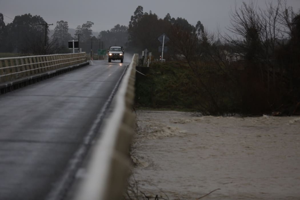 Orari Bridge near Geraldine.