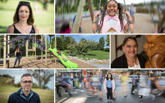 A montage of pictures from the My NZ series