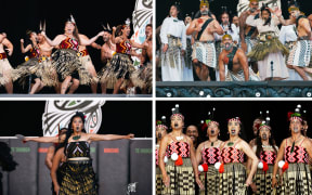 Te Taumata o Apanui, Mōtai Tangata Rau, Te Pikikōtuku o Ngāti Rongomai and Te Waka Huia at Te Matatini.