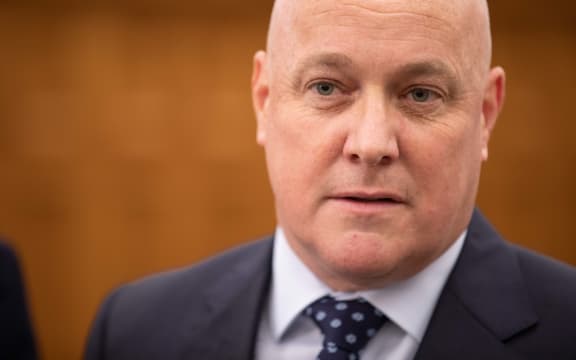 National Party leader Christopher Luxon