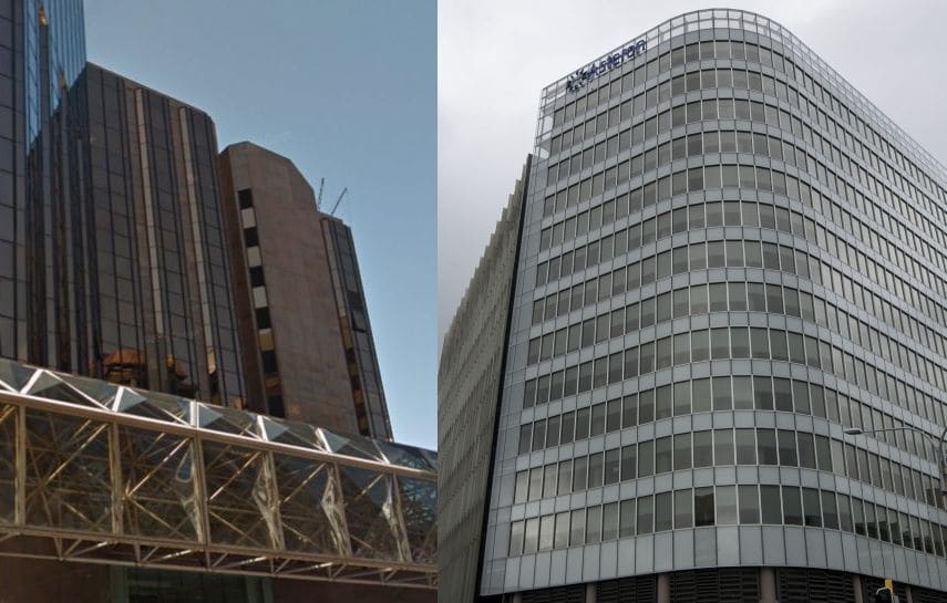 Intercontinental Hotel, Asteron building, in Wellington.