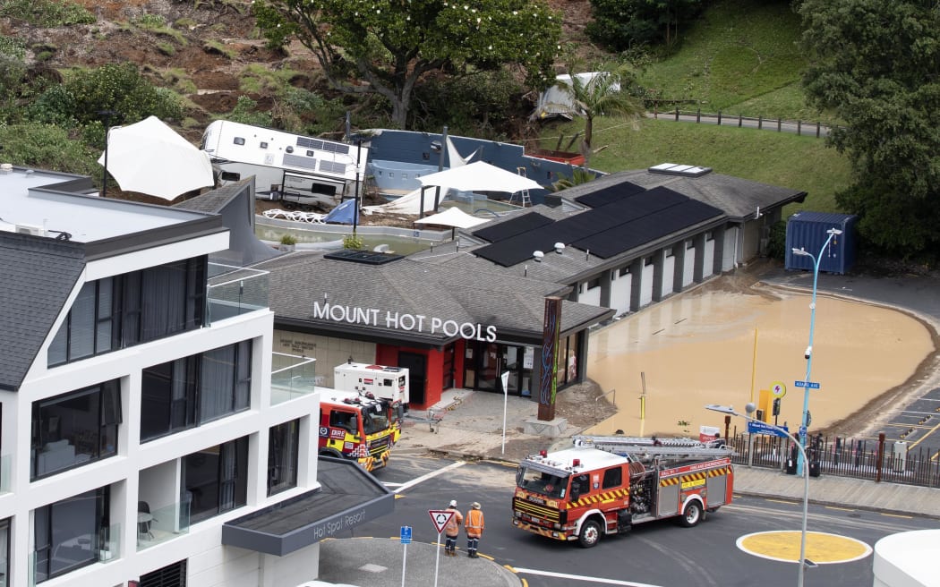 General view of the event at Mount Hot Pools, Mt Maunganui.22 January 2026 Photograph by Alan Gibson