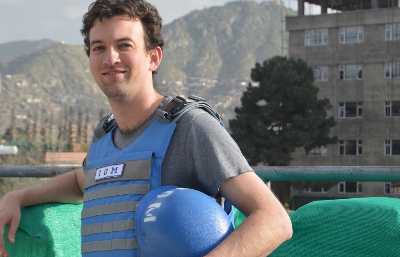 Christopher Foulkes in Kabul