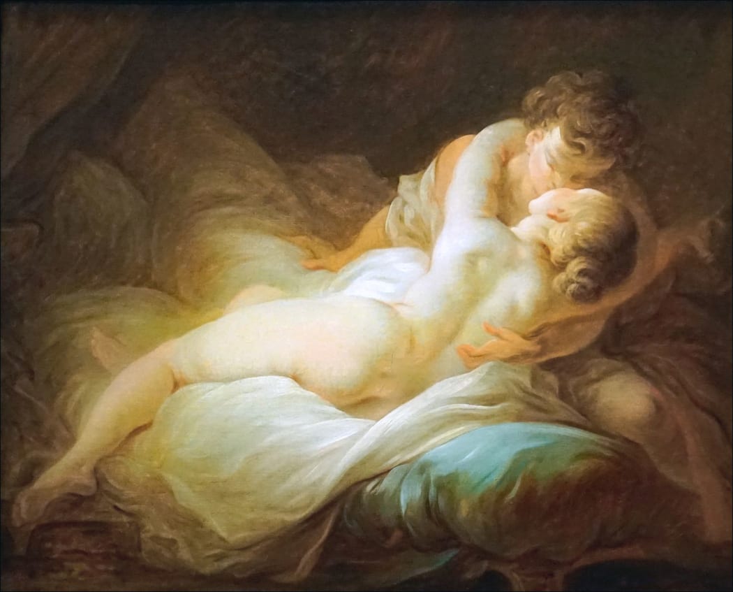 L'Instant désiré by Jean-Honoré Fragonard (1770)