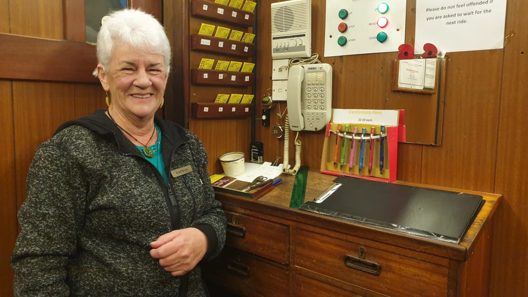 Raewyn Tangaroa has been an operator at the Durie Hill Elevator for almost three decades.