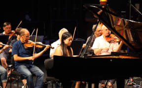 Siyu Sun at the National Concerto Competition